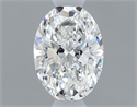 Natural Diamond 0.40 Carats, Oval with  Cut, F Color, VS1 Clarity and Certified by GIA