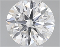 Diamante Natural 0.32 quilates, Redondo , Color D, claridad SI2 y certificado HRD