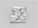 Diamante Natural 0.60 quilates, Princesa , Color E, claridad SI1 y certificado GIA