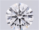Del inventario de diamantes de laboratorio, 2.10 quilates, Redondo , Color F, claridad VVS2 y certificado IGI