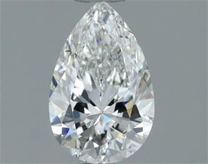 Picture of Natural Diamond 0.70 Carats, Pear with  Cut, H Color, SI1 Clarity and Certified by GIA