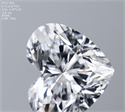 Natural Diamond 0.32 Carats, Heart with  Cut, D Color, VS1 Clarity and Certified by GIA