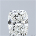 Natural Diamond 1.01 Carats, Cushion with  Cut, I Color, SI1 Clarity and Certified by GIA
