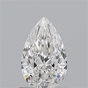 Picture of Natural Diamond 0.70 Carats, Pear with  Cut, F Color, VS2 Clarity and Certified by GIA