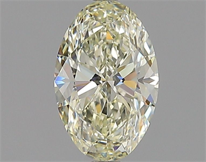 Foto Diamante Natural 1.02 quilates, Ovalado , Color N, claridad VS1 y certificado GIA de