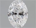 Diamante Natural 0.41 quilates, Ovalado , Color D, claridad VVS1 y certificado GIA