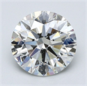 Diamante Natural 2.01 quilates, Redondo , Color I, claridad SI2 y certificado GIA