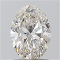 Diamante Natural 1.20 quilates, Ovalado , Color I, claridad VS1 y certificado GIA