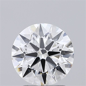 Picture of Lab Grown Diamond 2.38 Carats, Round with Ideal Cut, D Color, IF Clarity and Certified by IGI