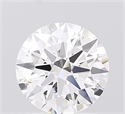 Del inventario de diamantes de laboratorio, 1.56 quilates, Redondo , Color D, claridad VVS2 y certificado IGI