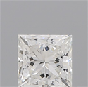 Diamante Natural 0.50 quilates, Princesa , Color H, claridad VVS2 y certificado GIA