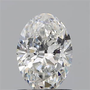 Foto Diamante Natural 0.71 quilates, Ovalado , Color F, claridad SI1 y certificado GIA de