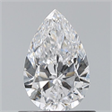 Diamante Natural 0.70 quilates, De pera , Color D, claridad VS2 y certificado GIA
