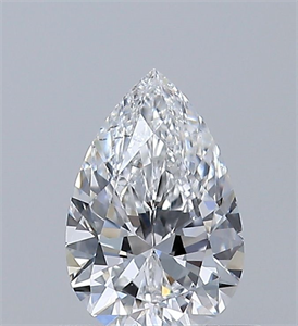 Picture of Natural Diamond 0.50 Carats, Pear with  Cut, E Color, VS2 Clarity and Certified by GIA