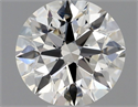 Diamante Natural 0.50 quilates, Redondo , Color I, claridad VVS2 y certificado GIA