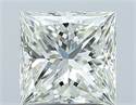 Natural Diamond 1.50 Carats, Princess with  Cut, J Color, VS1 Clarity and Certified by GIA