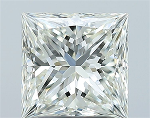 Foto Diamante Natural 1.50 quilates, Princesa , Color J, claridad VS1 y certificado GIA de