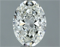 Diamante Natural 0.50 quilates, Ovalado , Color H, claridad VVS1 y certificado IGI