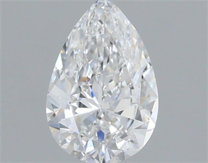 Foto Diamante Natural 0.40 quilates, De pera , Color E, claridad SI1 y certificado GIA de