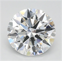 Del inventario de diamantes de laboratorio, 1.46 quilates, Redondo , Color D, claridad IF y certificado IGI
