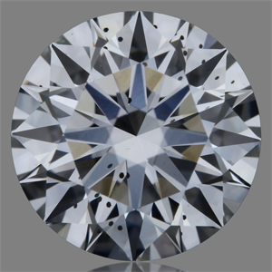 Picture of Lab Grown Diamond 1.15 Carats, Round with Ideal Cut, D Color, SI2 Clarity and Certified by IGI