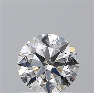 Picture of Natural Diamond 0.77 Carats, Round with Excellent Cut, G Color, VS1 Clarity and Certified by GIA