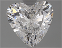 Natural Diamond 2.13 Carats, Heart with  Cut, D Color, I1 Clarity and Certified by GIA