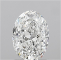 Natural Diamond 1.20 Carats, Oval with  Cut, F Color, VS1 Clarity and Certified by GIA