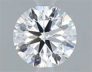 Picture of Natural Diamond 0.40 Carats, Round with Very Good Cut, D Color, VVS1 Clarity and Certified by GIA