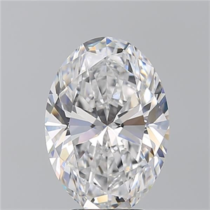 Picture of Natural Diamond 4.01 Carats, Oval with  Cut, D Color, VS1 Clarity and Certified by GIA