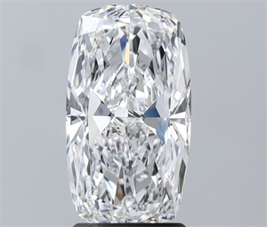 Picture of Natural Diamond 2.54 Carats, Cushion with  Cut, D Color, VVS1 Clarity and Certified by GIA