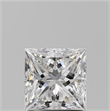 Diamante Natural 1.52 quilates, Princesa , Color F, claridad SI1 y certificado GIA