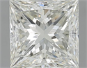 Natural Diamond 1.20 Carats, Princess with  Cut, I Color, VVS1 Clarity and Certified by IGI