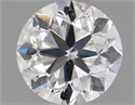 Natural Diamond 0.70 Carats, Round with Very Good Cut, E Color, SI1 Clarity and Certified by GIA
