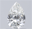 Diamante Natural 0.51 quilates, De pera , Color H, claridad VS1 y certificado IGI