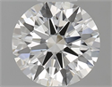 Natural Diamond 0.81 Carats, Round with Excellent Cut, H Color, VS1 Clarity and Certified by GIA