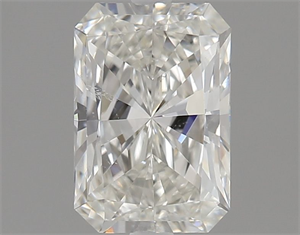 Foto Diamante Natural 0.50 quilates, Radiante , Color H, claridad SI1 y certificado GIA de