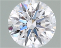 Lab Grown Diamond 1.07 Carats, Round with Ideal Cut, E Color, VVS1 Clarity and Certified by IGI