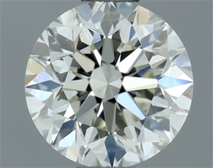 Picture of Natural Diamond 0.70 Carats, Round with Very Good Cut, I Color, VS2 Clarity and Certified by IGI
