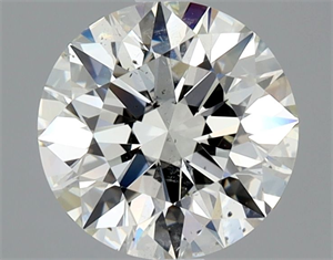 Foto Diamante Natural 2.04 quilates, Redondo , Color J, claridad SI2 y certificado GIA de