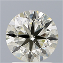 Diamante Natural 1.50 quilates, Redondo , Color N, claridad SI1 y certificado GIA