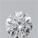 Diamante Natural 0.59 quilates, Redondo , Color D, claridad IF y certificado GIA