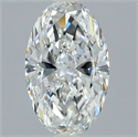 Natural Diamond 1.82 Carats, Oval with  Cut, G Color, VVS1 Clarity and Certified by GIA