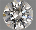 Diamante Natural 1.00 quilates, Redondo , Color J, claridad SI1 y certificado GIA