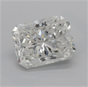 Diamante Natural 2.52 quilates, Radiante , Color H, claridad SI1 y certificado GIA