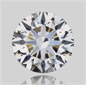 Natural Diamond 0.70 Carats, Round with Excellent Cut, F Color, VS1 Clarity and Certified by GIA