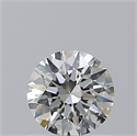 Natural Diamond 0.74 Carats, Round with Excellent Cut, H Color, VS2 Clarity and Certified by GIA