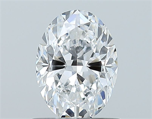 Picture of Natural Diamond 0.80 Carats, Oval with  Cut, D Color, VS1 Clarity and Certified by GIA