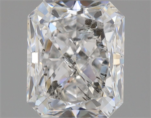 Picture of Natural Diamond 1.01 Carats, Radiant with  Cut, D Color, SI2 Clarity and Certified by HRD