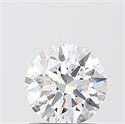 Lab Grown Diamond 1.05 Carats, Round with Ideal Cut, E Color, VVS2 Clarity and Certified by IGI